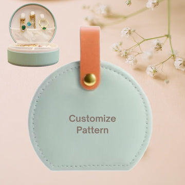 Personalised Travel Jewellery Organiser,Small Holiday Essentials Presents Box Gift,Travel Small Organiser Gift,Holiday Essentials Presents - uniqicon