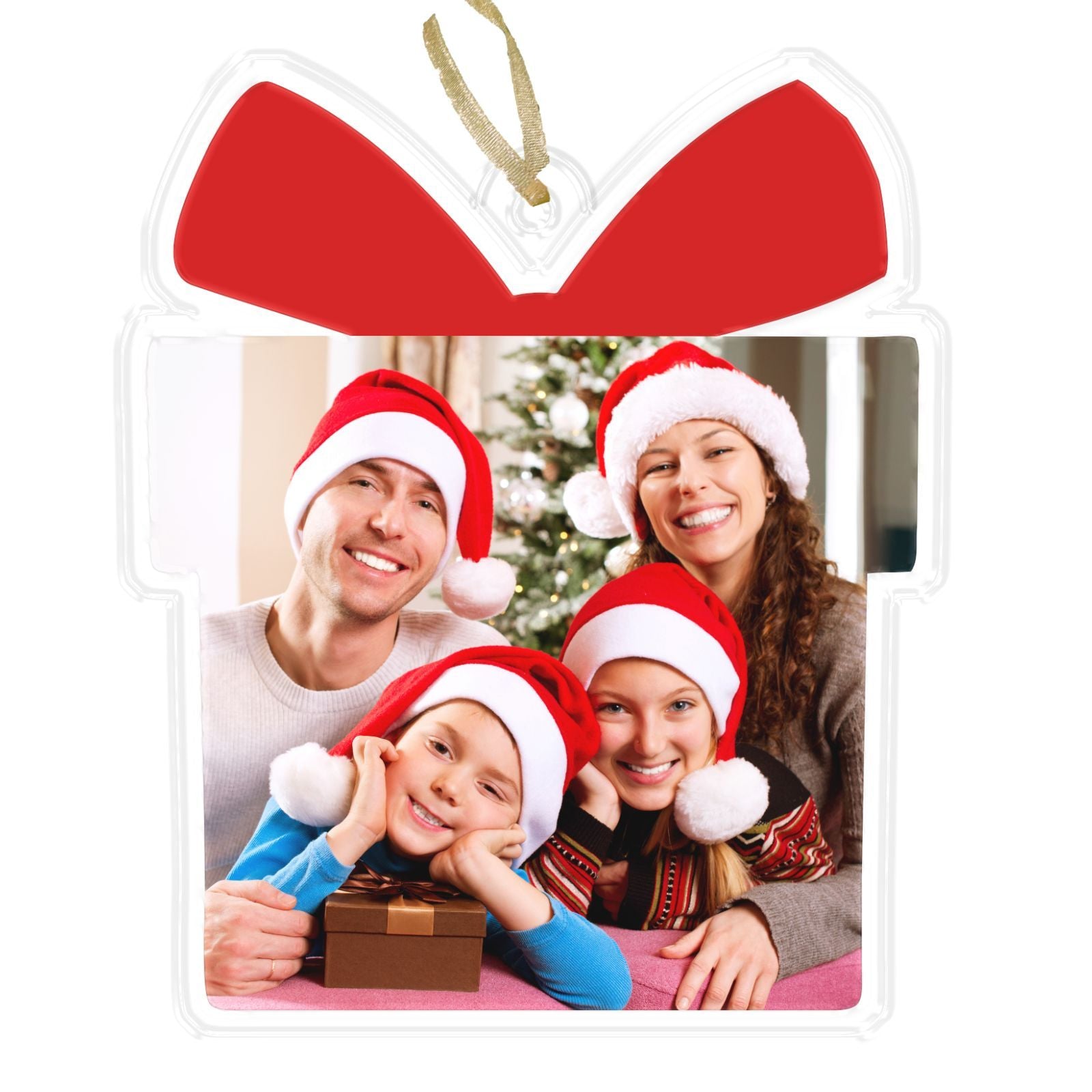 Personalized Christmas Ornaments, Custom Shape With Names, Using My Own Photo, 2024 2D Christmas Décor Tree Bauble Decorations Xmas Ornament Memories Personalized For Christmas Family Keepsake - uniqicon